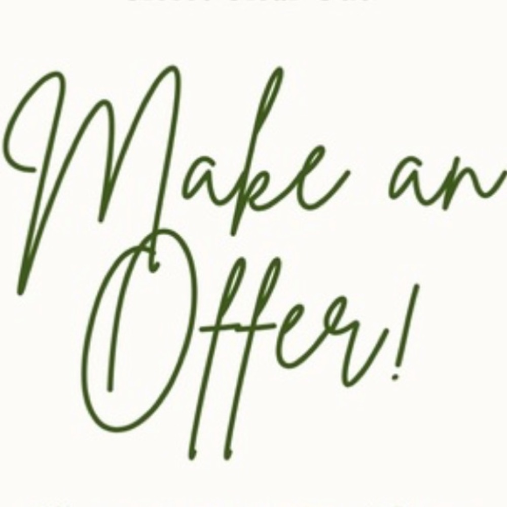 Offers are always welcome ✨